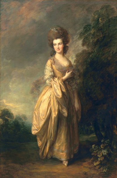 Elizabeth Beaufoy, plus tard Elizabeth Pycroft, c.1780 - Thomas Gainsborough